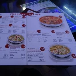 Dang Muoi Vietnami Étterem - Bécsi út, Budapest - Étlap/itallap