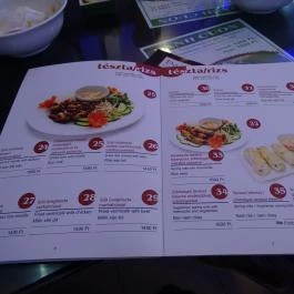 Dang Muoi Vietnami Étterem - Bécsi út, Budapest - Étlap/itallap