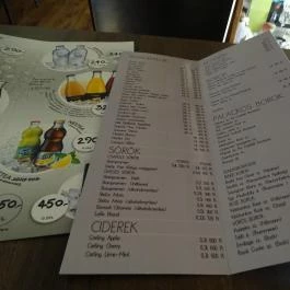 Délibáb Kávézó & Street Food, Cegléd - Étlap/itallap