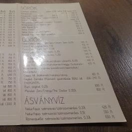 Délibáb Kávézó & Street Food, Cegléd - Étlap/itallap