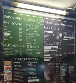 Dobosi-Stier Pincészet Badacsonyi Fröccsterasz