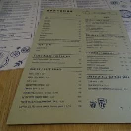 Dobrumba, Budapest - Étlap/itallap