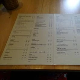 Dobrumba, Budapest - Étlap/itallap