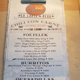 Dos Puertas Székesfehérvár - Étlap/itallap