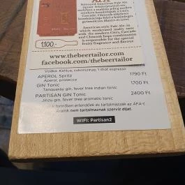 Double Shot - Veres Pálné utca, Budapest - Étlap/itallap