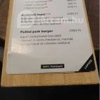 Double Shot - Veres Pálné utca Budapest - Étlap/itallap