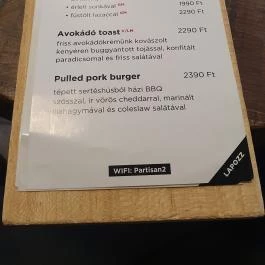 Double Shot - Veres Pálné utca, Budapest - Étlap/itallap