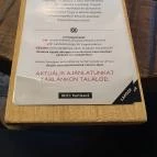 Double Shot - Veres Pálné utca Budapest - Étlap/itallap