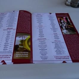 Drót Bisztró Miskolc - Étlap/itallap