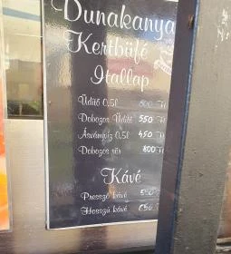Dunakanyar Kertbüfé