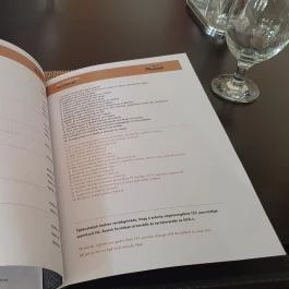 Dunapark Kávéház Budapest - Étlap/itallap