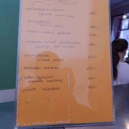 Éden Étterem, Budapest - Étlap/itallap