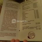 Egoist Café Budapest - Étlap/itallap