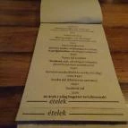 Eleven - Bor & Tapas Pécs - Étlap/itallap