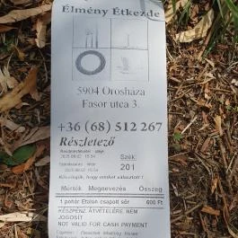 Élmény Étterem Gyopárosfürdő - Egyéb