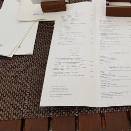 Émile Étterem, Budapest - Étlap/itallap