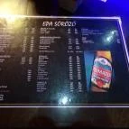 EPA Drink & Caffe Bar Budapest - Étlap/itallap