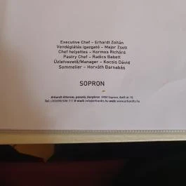 Erhardt Étterem & Borpince Sopron - Egyéb