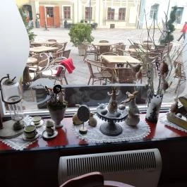 Ettore Cukrászda Esztergom - Belső