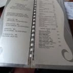 Ettore Cukrászda Esztergom - Étlap/itallap