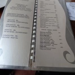 Ettore Cukrászda Esztergom - Étlap/itallap