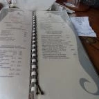 Ettore Cukrászda Esztergom - Étlap/itallap