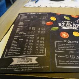 Ez Meg Az Bisztró Zsámbék - Étlap/itallap