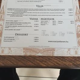 Ezerjó Étterem, Mór - Egyéb