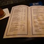 Fat Mo's Budapest - Étlap/itallap