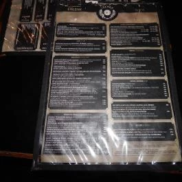 Fecske Presszó Budapest - Étlap/itallap