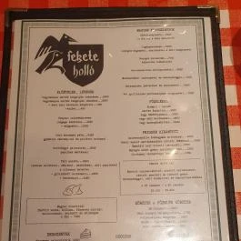 Fekete Holló Étterem, Budapest - Egyéb