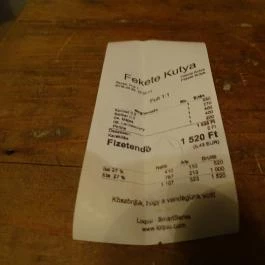 Fekete Kutya, Budapest - Egyéb