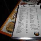 Felni Sörbisztró Budapest - Étlap/itallap