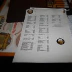 Felni Sörbisztró Budapest - Étlap/itallap