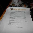 Felni Sörbisztró Budapest - Étlap/itallap