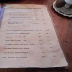 Fino Wine & Tapas Bar Budapest - Étlap/itallap