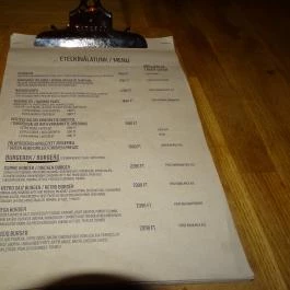 FIRST Craft Beer & BBQ, Budapest - Étlap/itallap