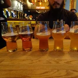 FIRST Craft Beer & BBQ, Budapest - Étel/ital