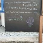 Fishpoint Tihany - Étlap/itallap