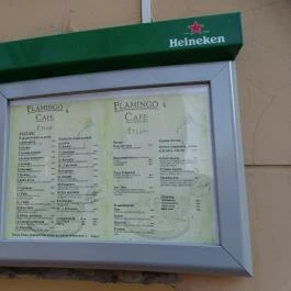 Flamingo Cafe, Cegléd - Étlap/itallap