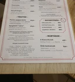 Forró Fogadó étterme