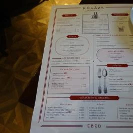 Kollázs Brasserie & Bar, Budapest - Étel/ital
