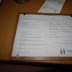 Fröccsterasz Keszthely - Étlap/itallap