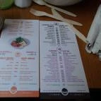 Fruccola - Arany János utca Budapest - Étlap/itallap