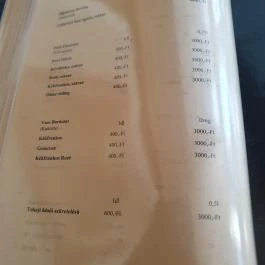 Fürtös Vendéglő , Kecel - Egyéb