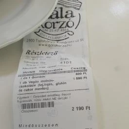 Gála Cukrászda Tatabánya - Egyéb