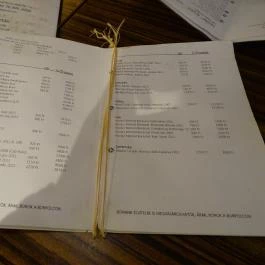 Galéria 12 Kávézó & Borbár, Budapest - Étlap/itallap