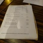 Galéria 12 Kávézó & Borbár Budapest - Étlap/itallap