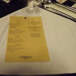 Garibaldi Bisztró, Budapest - Étlap/itallap