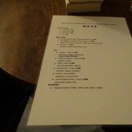 Gdansk Könyvesbolt & Büfé, Budapest - Étlap/itallap